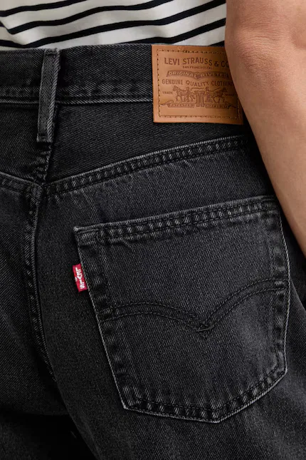 Джинсы свободного кроя EASY DAD Levi's, черный — фото 4