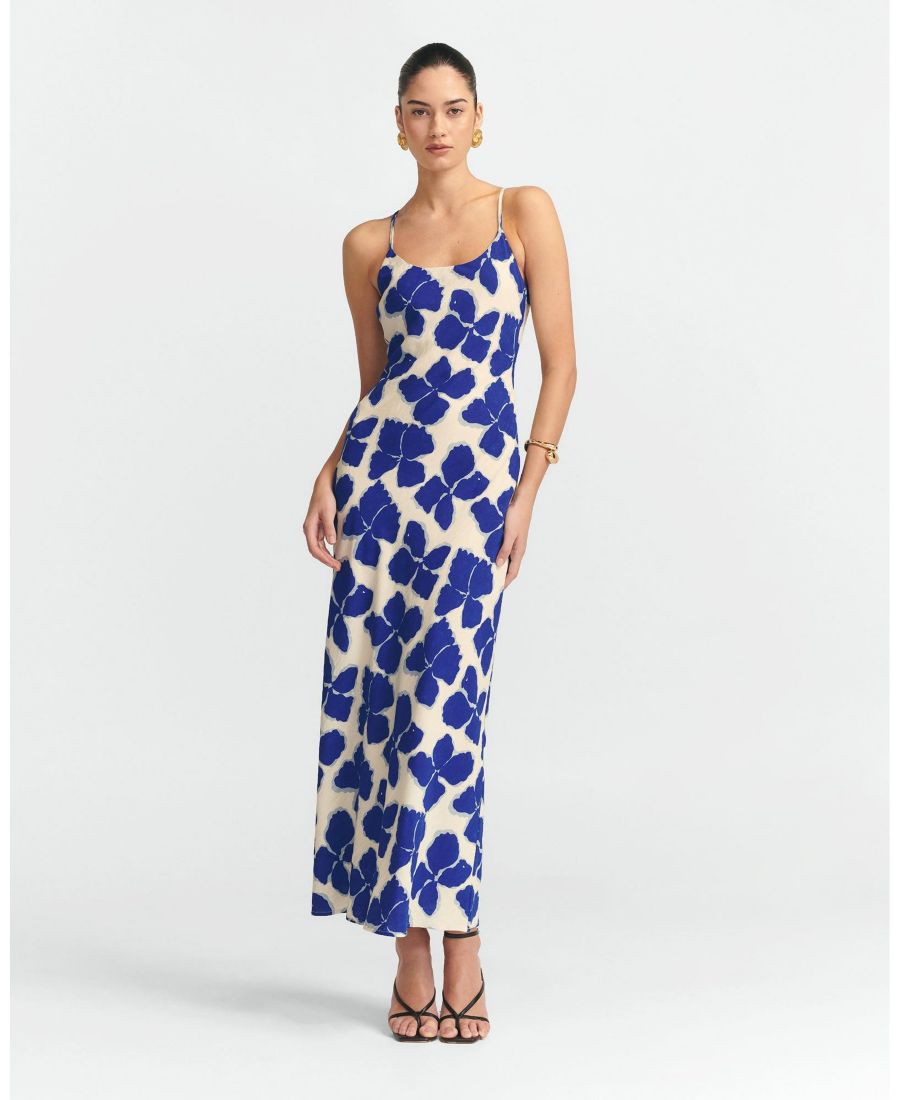 

Женское платье-комбинация Gemma ST MRLO, Blue wildflower