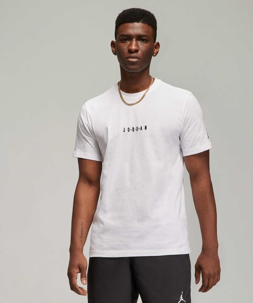 

Мужская футболка Jordan Air, бренд Jordan Brand, белая, Белый, Мужская футболка Jordan Air, бренд Jordan Brand, белая