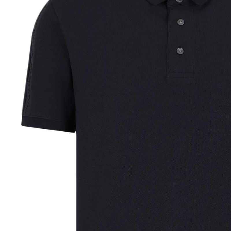 Футболка поло SS24 мужская морской синий EMPORIO ARMANI — фото 3