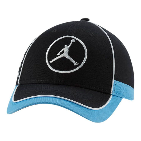 

Бейсболка jumpman legacy 91 racing cap 'black blue' Air Jordan, черный