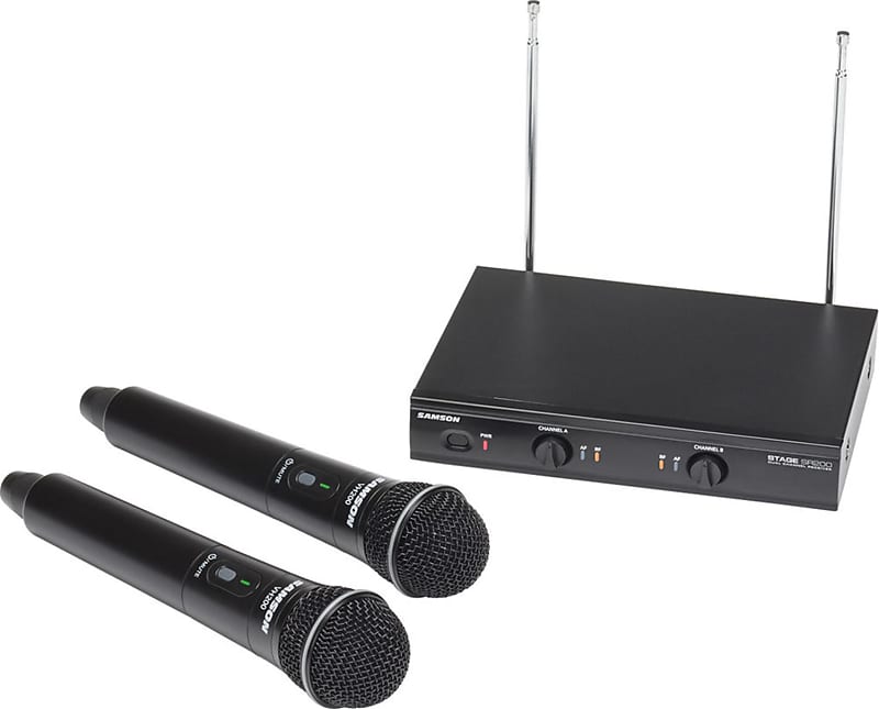 

Беспроводная система Samson Stage 200 Dual Channel Wireless Handheld Mic System - C Band