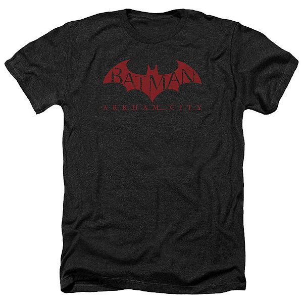 

Футболка Batman Arkham City Red Bat Adult Heather Licensed Character