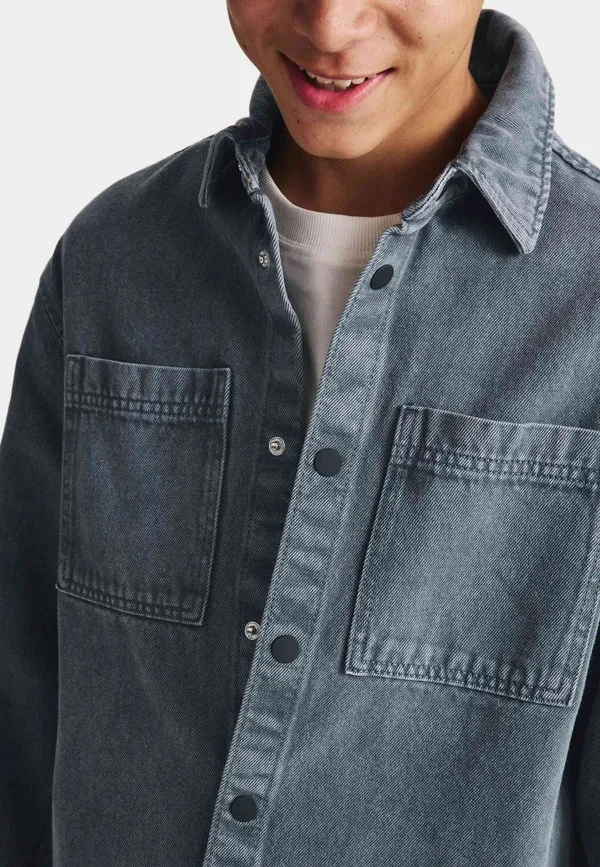 Джинсовая куртка Marks & Spencer, Dark Grey — фото 3