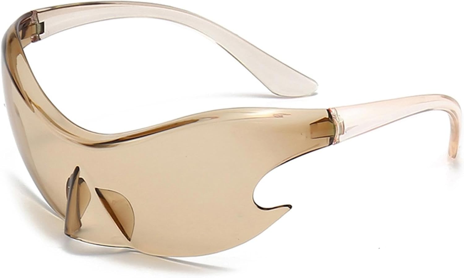 

Спортивные солнцезащитные очки для женщин, модные панк-очки, серебристые солнцезащитные очки для мужчин, ретро-очки, цельные солнцезащитные очки нестандартной формы WNCKSQ, C4