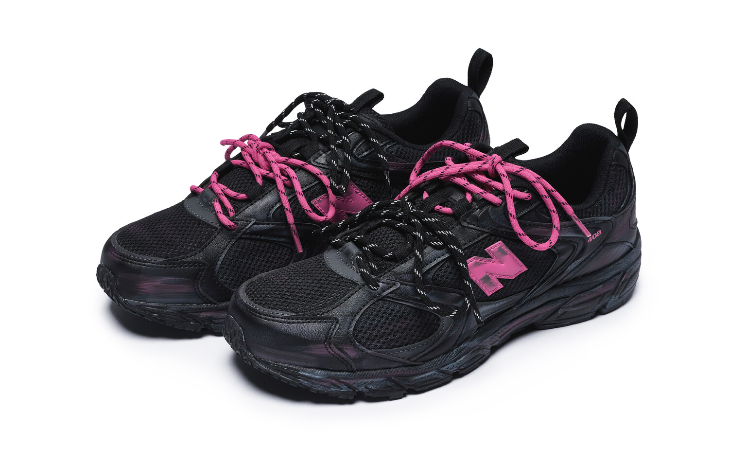 

408 Кроссовки унисекс низкие розовые New Balance, Розовый, 408 Кроссовки унисекс низкие розовые New Balance
