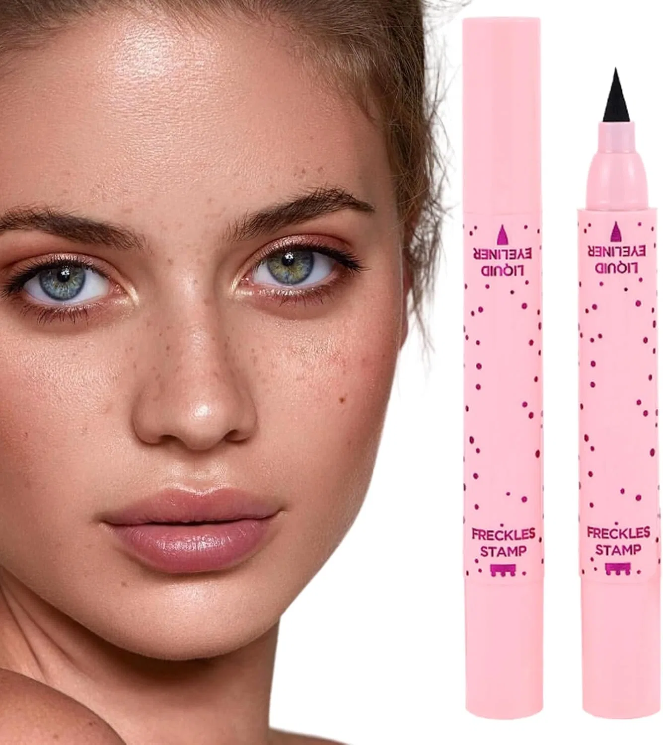Подводка для глаз Fake Freckle Face Dot Pen, водостойкая, 2 в 1, 0.03 кг