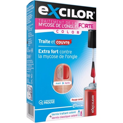 

Лечение грибка ногтей Forte Color - Лекарства и покрытия Excilor