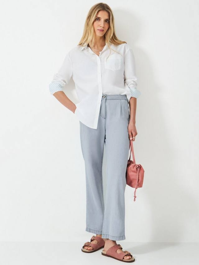 

Демисезонные прямые джинсы Crew Clothing, цвет Indigo Blue
