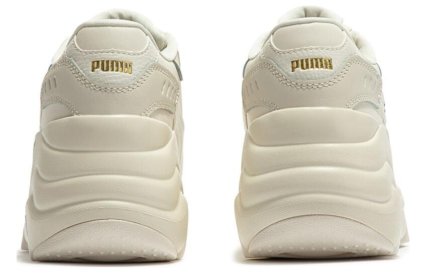 Женские кроссовки на танкетке Puma Pulsar на массивной танкетке, Белый/Синий — фото 4
