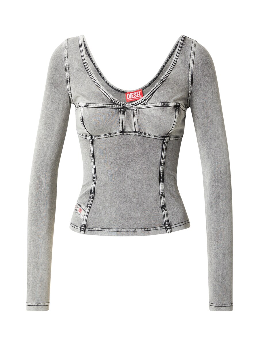 

Рубашка DIESEL T-ELIN, цвет Basalt grey/Light grey
