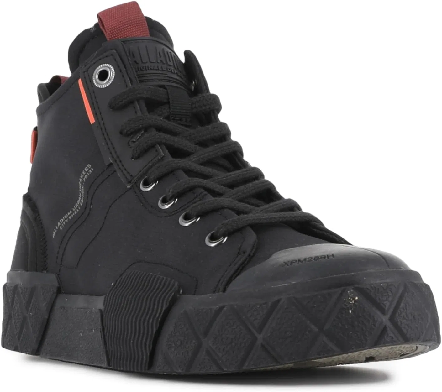 Ботинки Palladium Unisex Ace City Shel Chukka, Black — фото 4