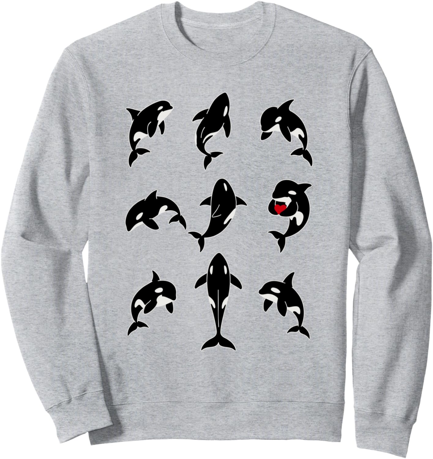 

Минималистичный рисунок кита в стиле линейной графики. Мужская, женская, детская толстовка с оригинальным рисунком кита Nerrrdy, серый