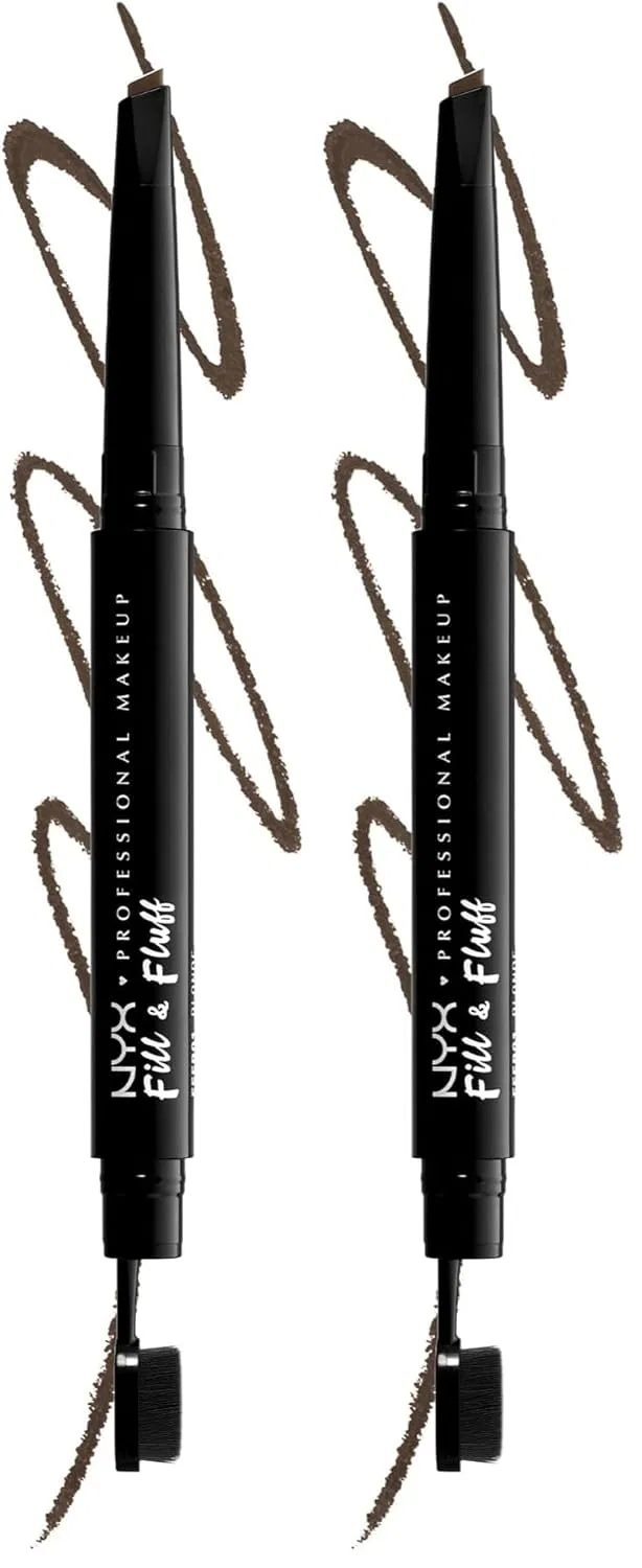 Карандаш-помада для бровей «Fill & Fluff Eyebrow Pomade Pencil» от NYX Professional Makeup Nyx Professional Makeup, 05 Ash Brown