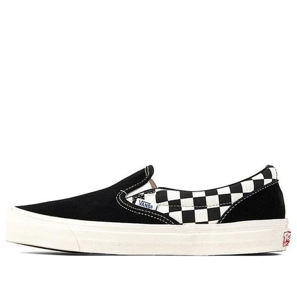 

Кроссовки modernica x og classic slip-on lx 'checkerboard' Vans, черный