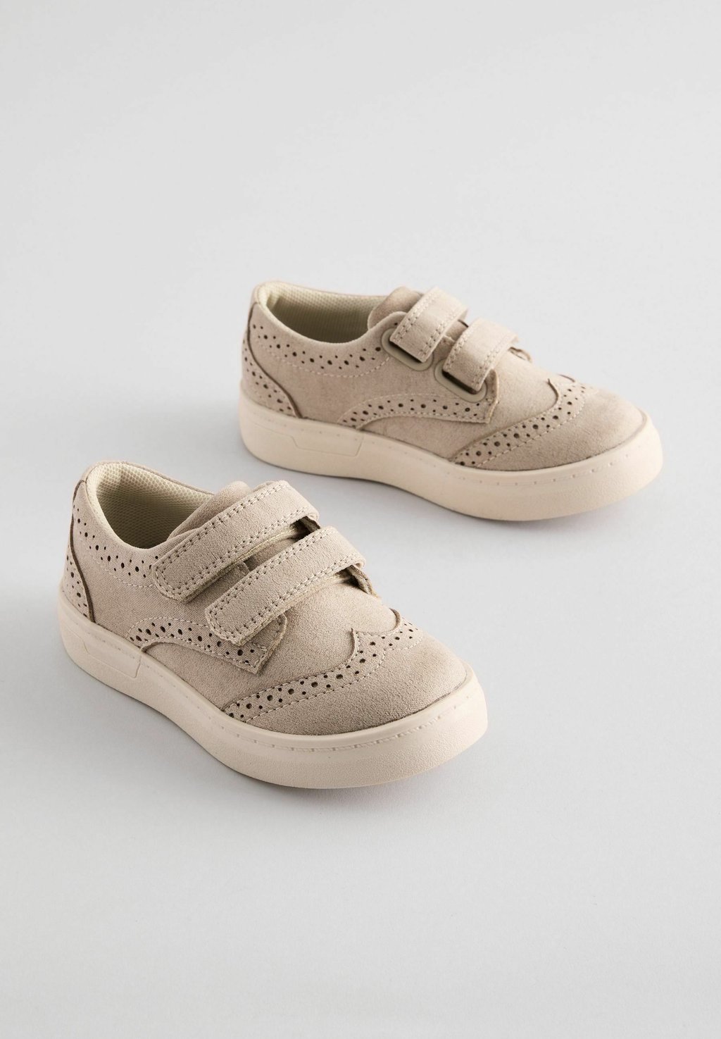 Кроссовки TOUCH FASTENING BROGUES  Next, бежевый — фото 2