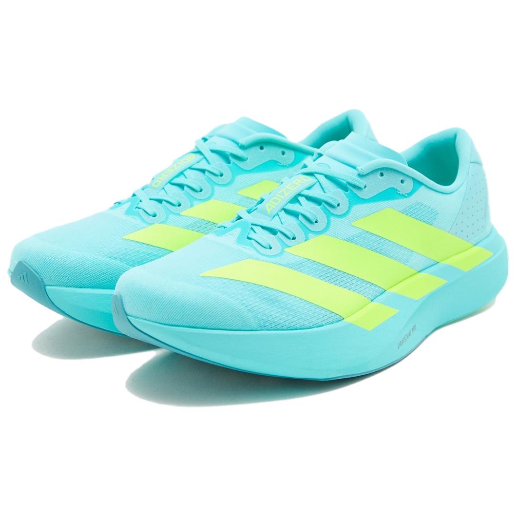 Adizero Evo Sl 'Flash Aqua Lucid Lemon' Adidas, синий — фото 3
