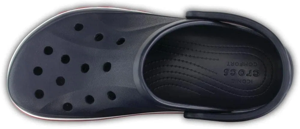 Мюли и клоги Crocs Athens Thong Sandal, Navy/Pepper — фото 4