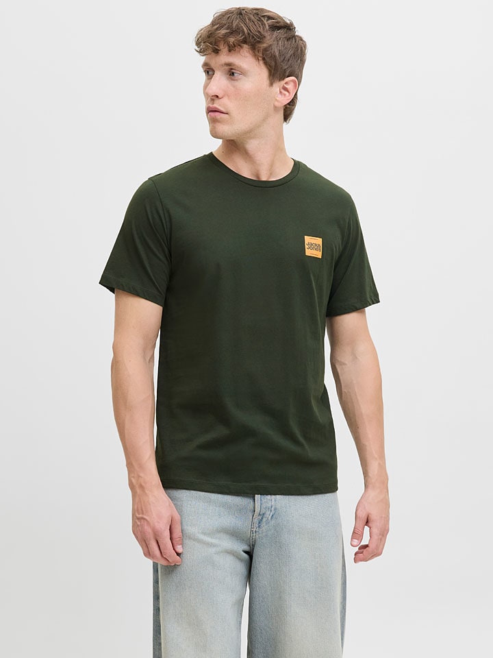 

Футболка Jack & Jones, темно-зеленый