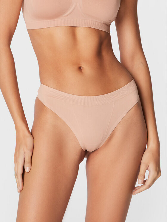 

Струнная танга Calvin Klein, бежевый