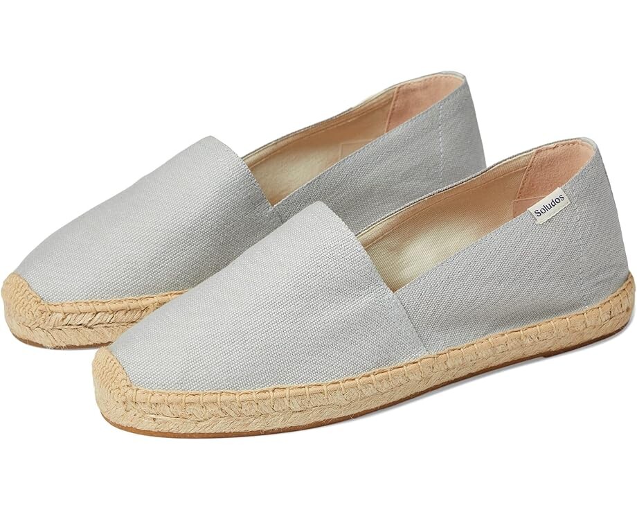

Лоферы Soludos Dali Espadrille, светло-серый