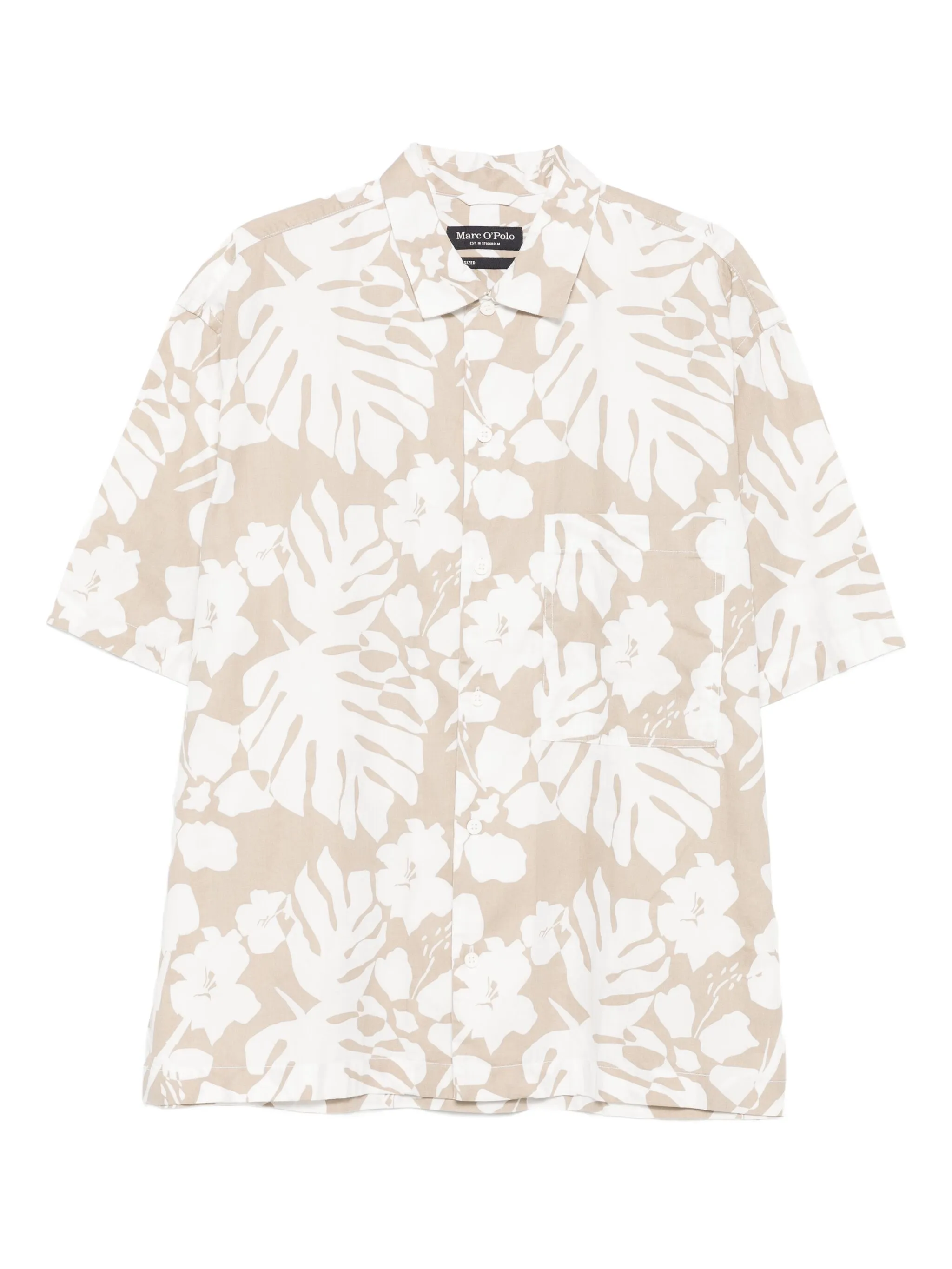 

Рубашка с принтом Marc O'Polo, белый