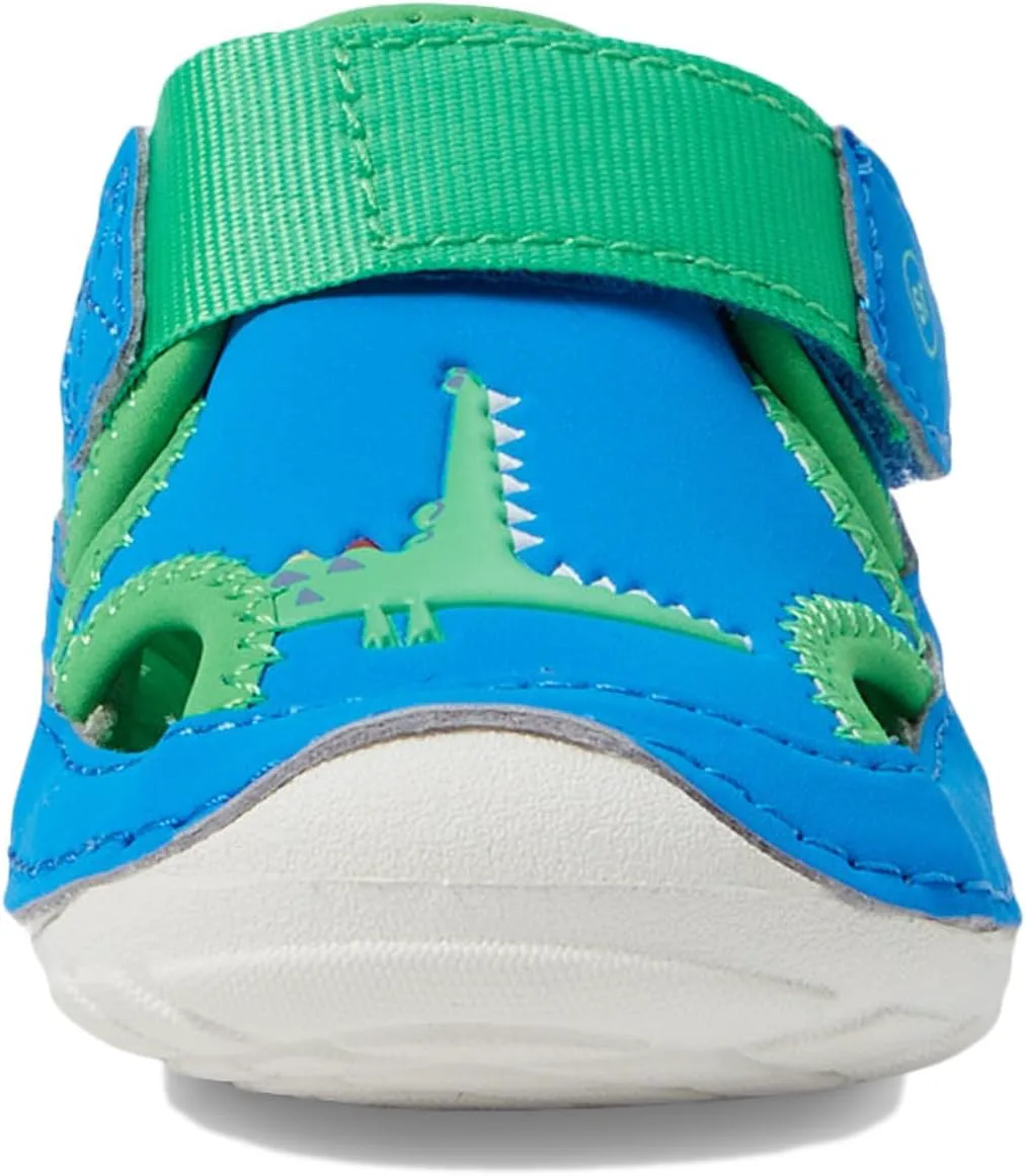 Шлепанцы Stride Rite unisex-baby Sm Splash, синий/зеленый — фото 4