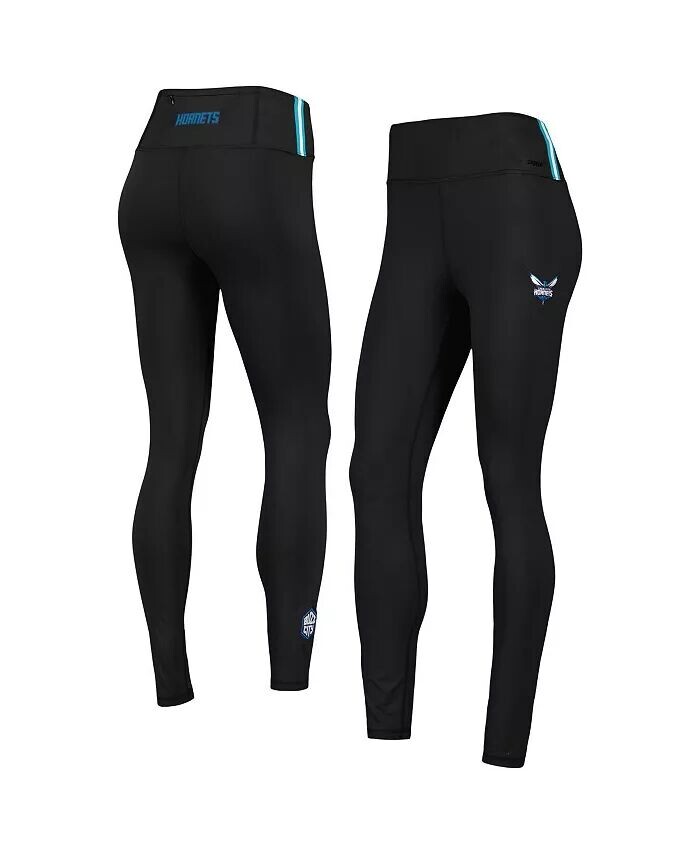 

Черные женские леггинсы Charlotte Hornets Classics Lux Pro Standard