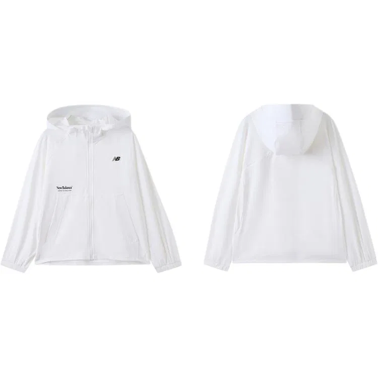 Детская солнцезащитная куртка New Balance White — фото 3