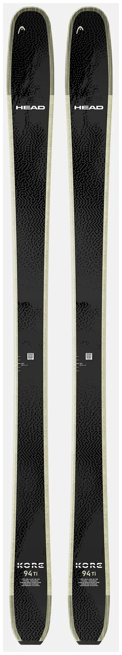 

Новые лыжи Head Kore 94 Ti 2026 года, длина 177 см