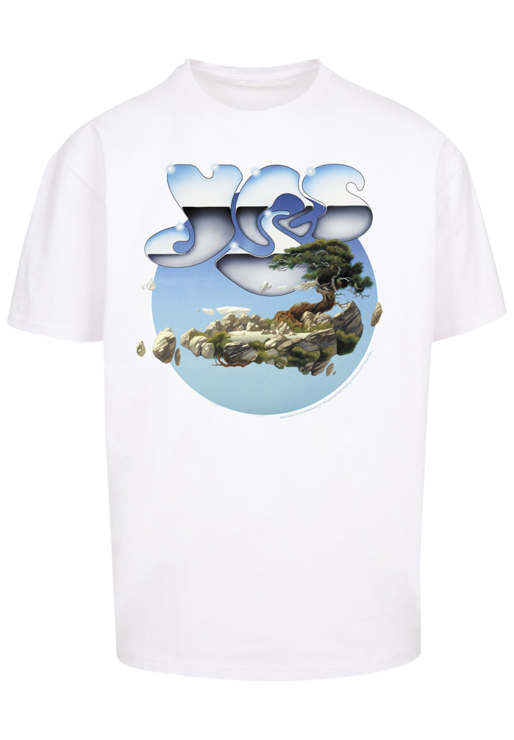 

Футболка F4NT4STIC YES Chrome Island, белый