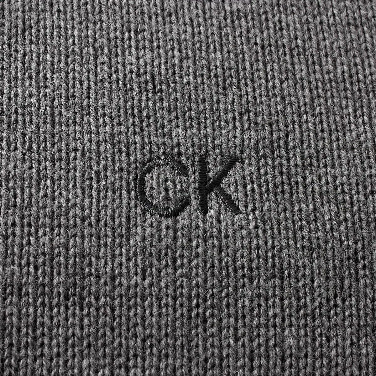 Свитер мужской Calvin Klein, серый меланж — фото 4