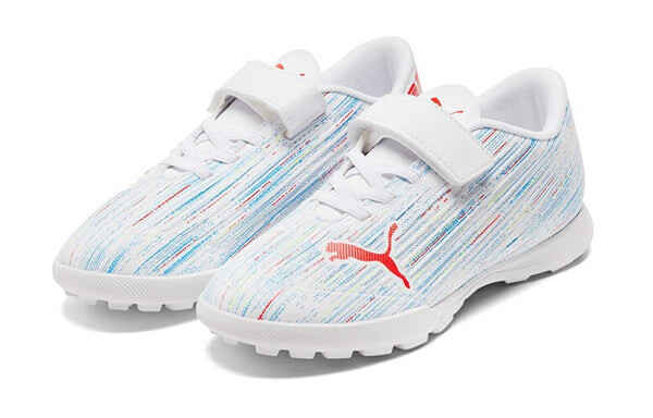 Кроссовки ultra 4.2tt soccer shoes k blue/white Puma, белый — фото 3