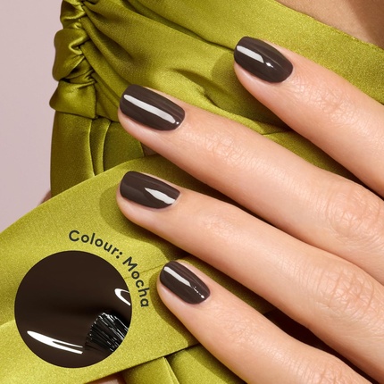 Лак для ногтей Green Mocha Dark Brown - Natural Classic Manucurist