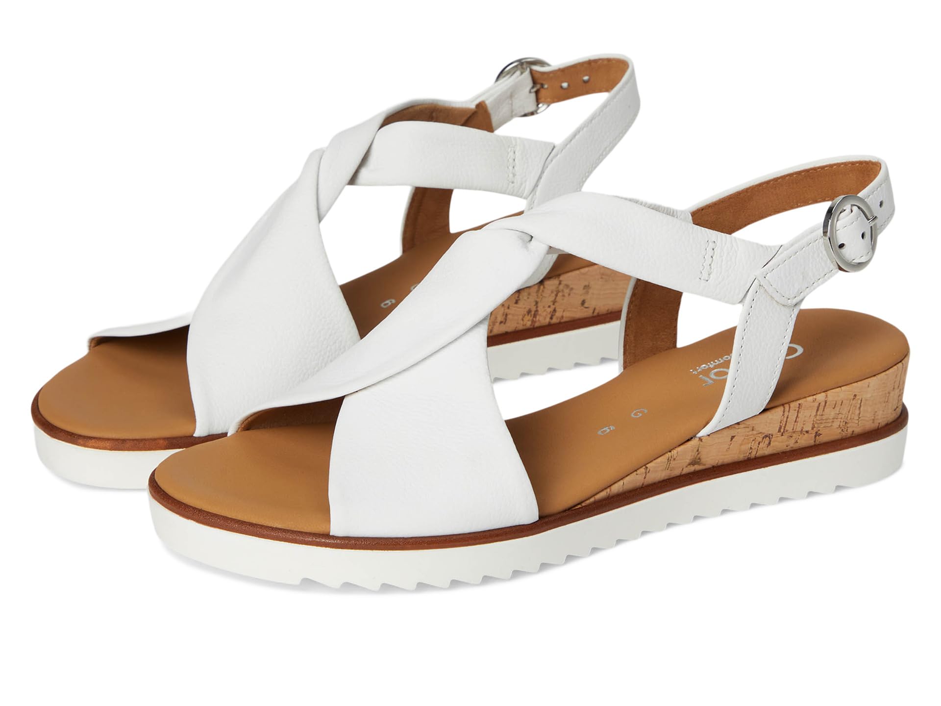 Сандалии Gabor Gabor 62.751, цвет Kork/Off-White