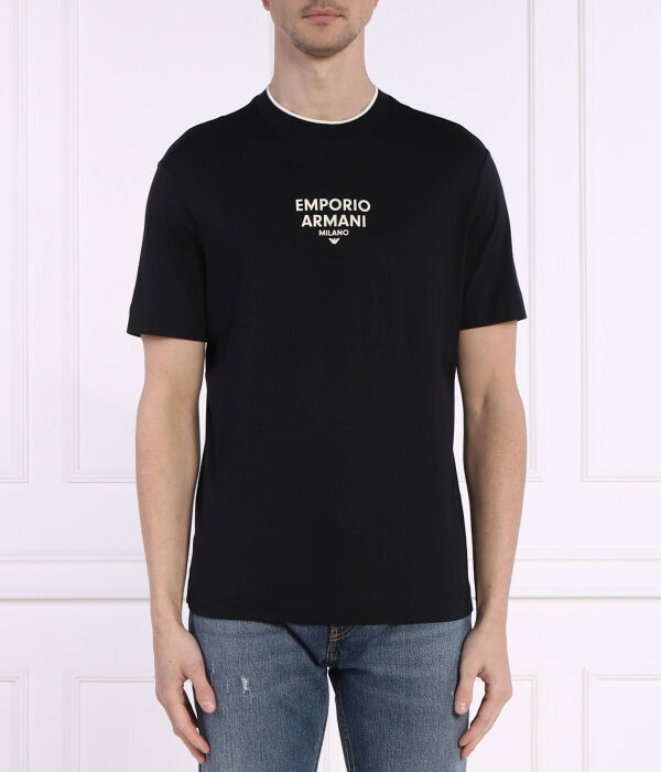 

Футболки Regular fit Emporio Armani, синий