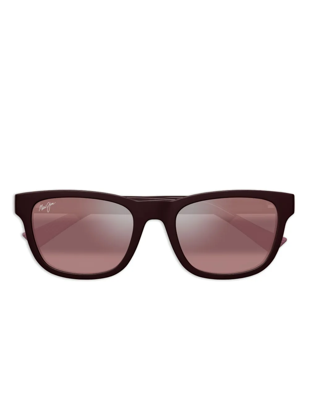 

Солнцезащитные очки Kāpi'I в квадратной оправе Maui Jim, красный