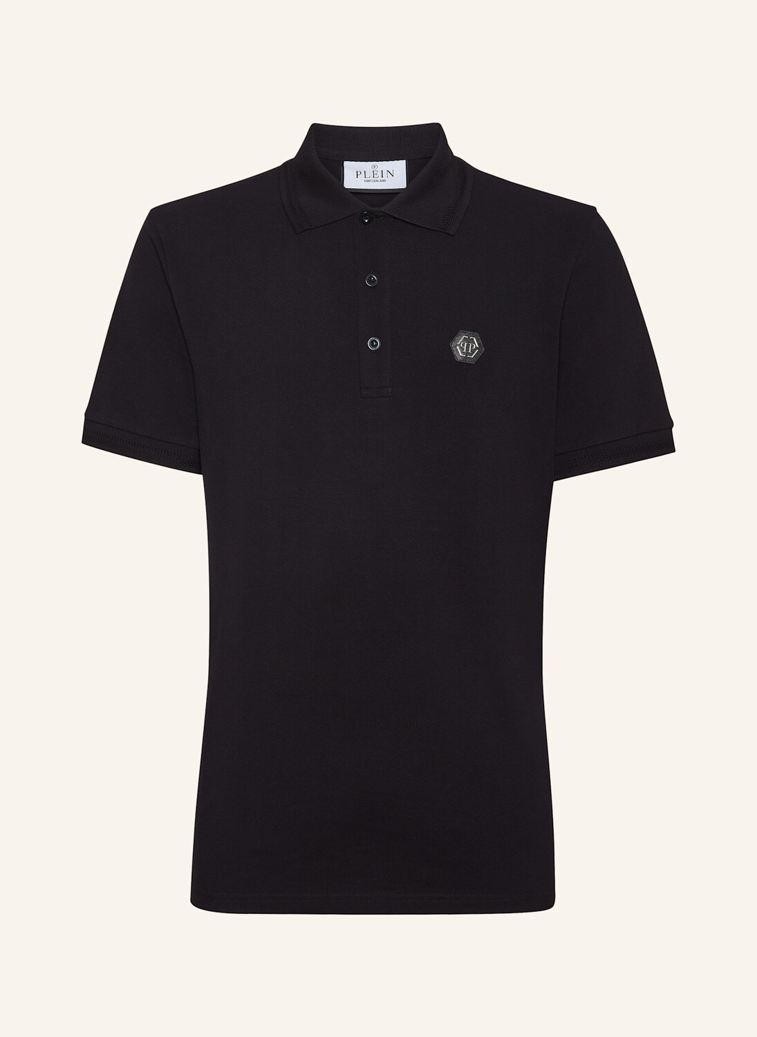 

Рубашка-поло skull&bones PHILIPP PLEIN, черный