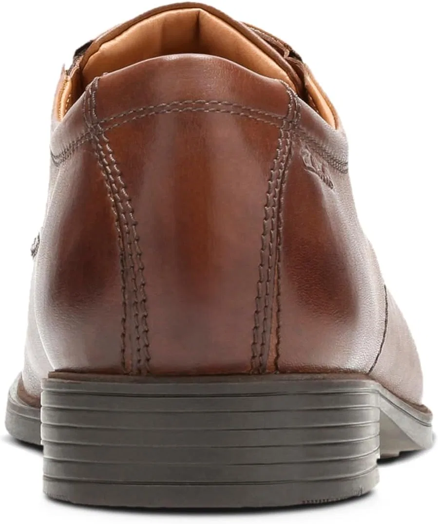 Clarks Tilden Walk, мужские оксфорды, Brown — фото 3
