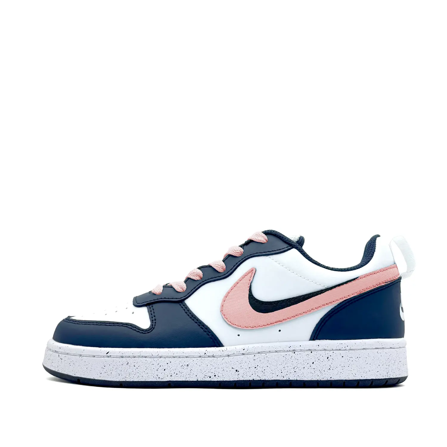 

Детские кроссовки для скейтбординга Court Borough Low 2, устойчивые к истиранию, для подростков Nike, розовый