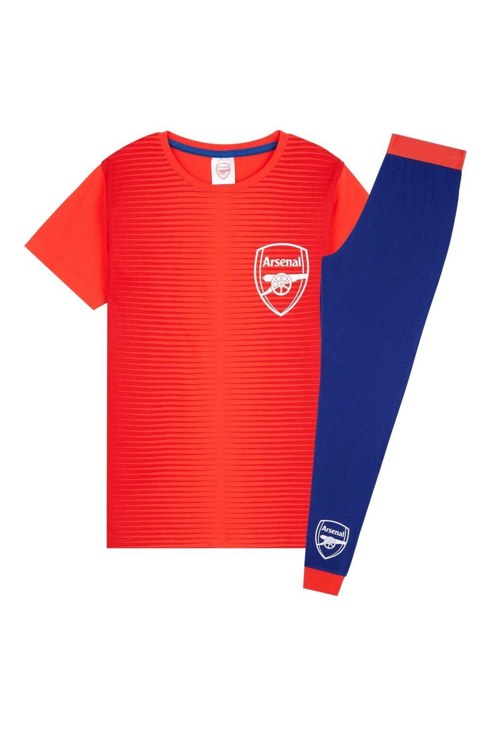 Пижамный комплект для футбольных фанатов, футболка и брюки Arsenal FC, мультиколор — фото 4