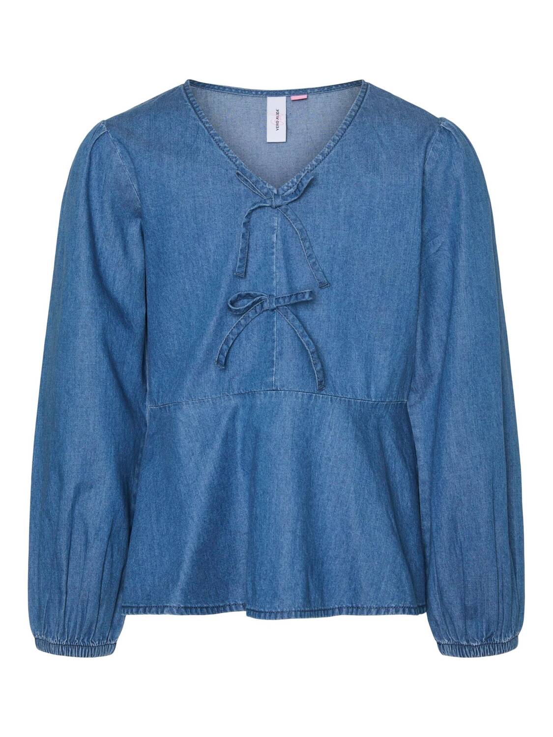 

Vero Moda Girl Блузка 'VMDemi' в синем дениме