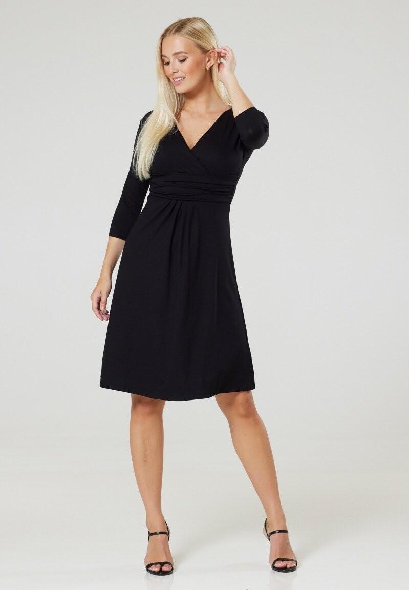 

Платье из джерси FLARED MATERNITY 3/4 SLEEVES Chelsea Clark, черный