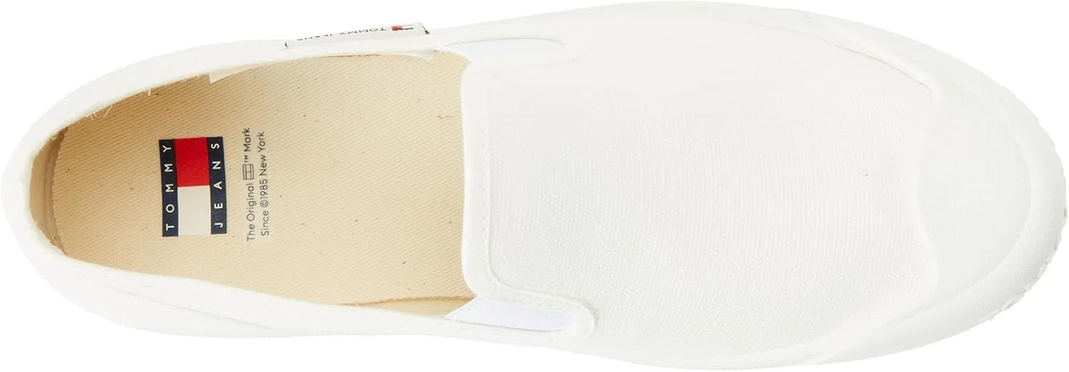 Мужские кроссовки Tommy Jeans TJM с гибкой подошвой и технологией Elsatic Hybrid, White — фото 3