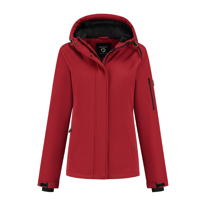 

Куртка софтшелл Travelin' Outdoor, красный