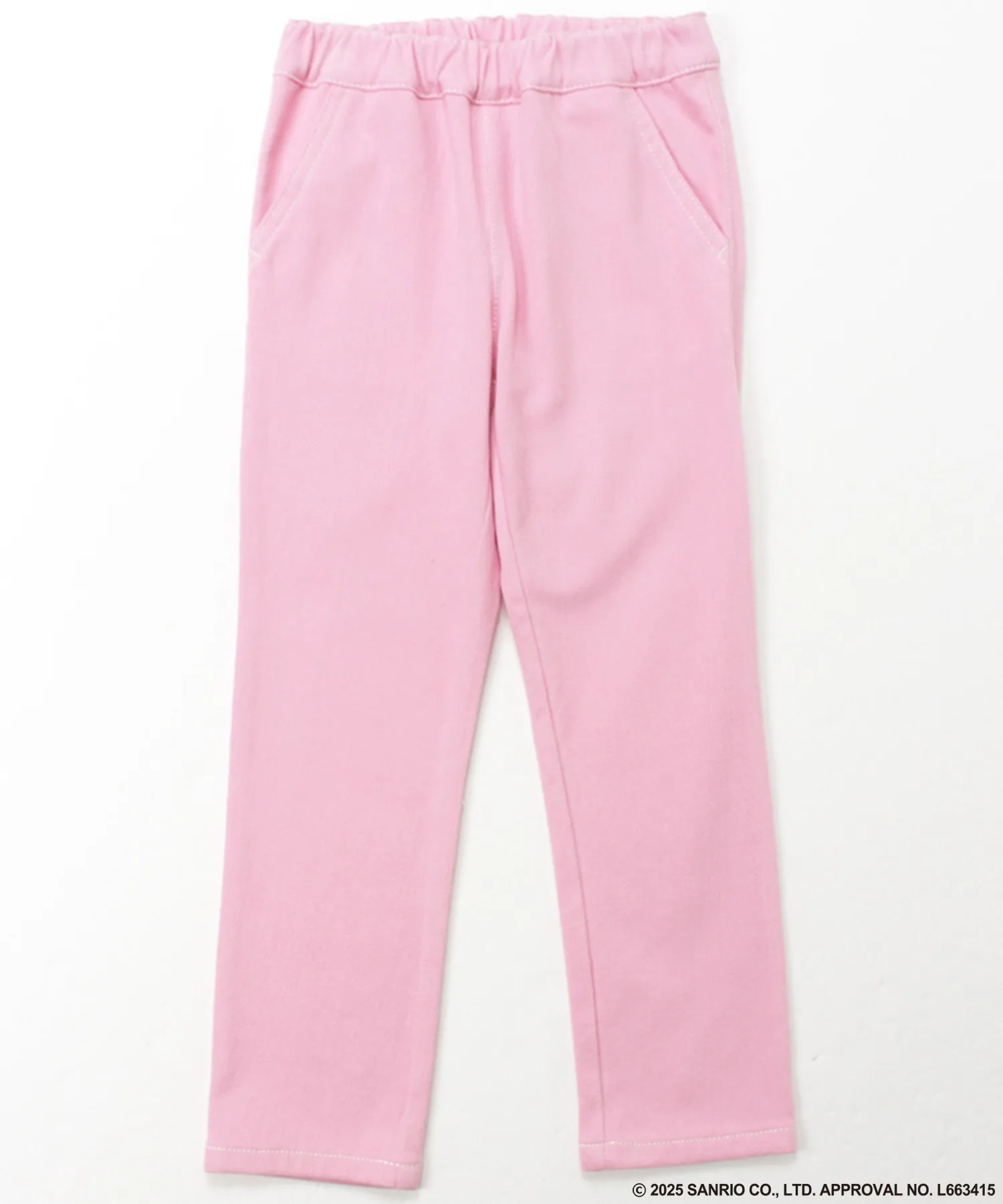 Детские штаны stretch slim hakka kids x Sanrio Characters розовые — фото 3
