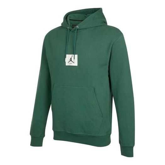 

Толстовка Men's Air Jordan Essentials Statement Logo Printing Casual Sports Green, зеленый