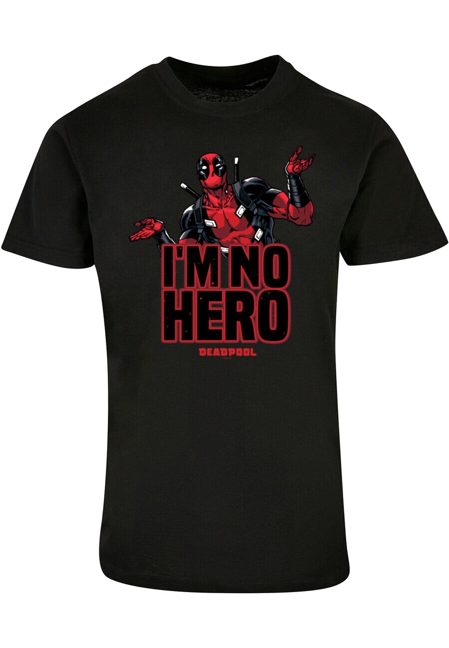 

Классическая футболка ABSOLUTE CULT Shirt Deadpool - I Am No Hero, черный