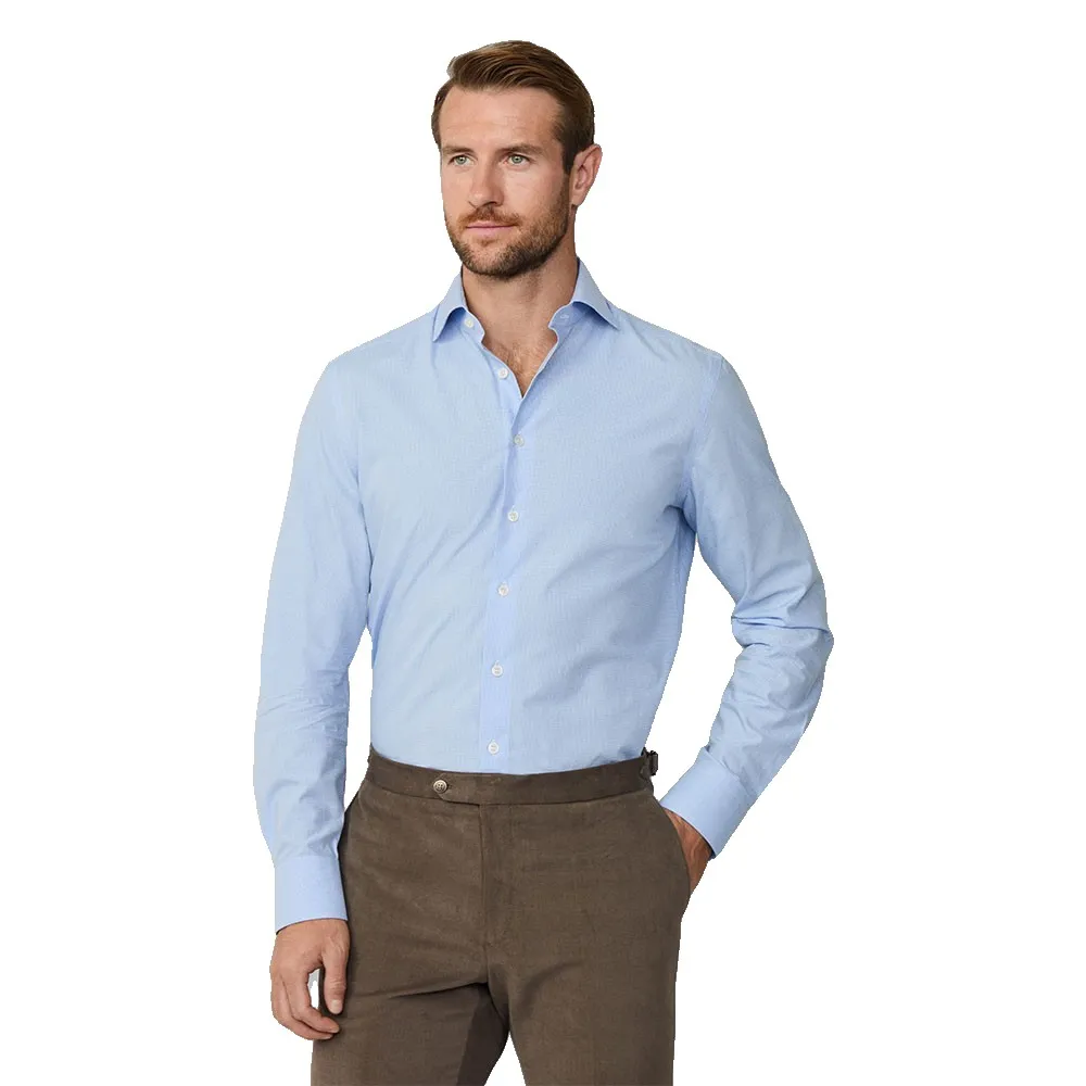 

Рубашка Hackett Formal Gingham, синий