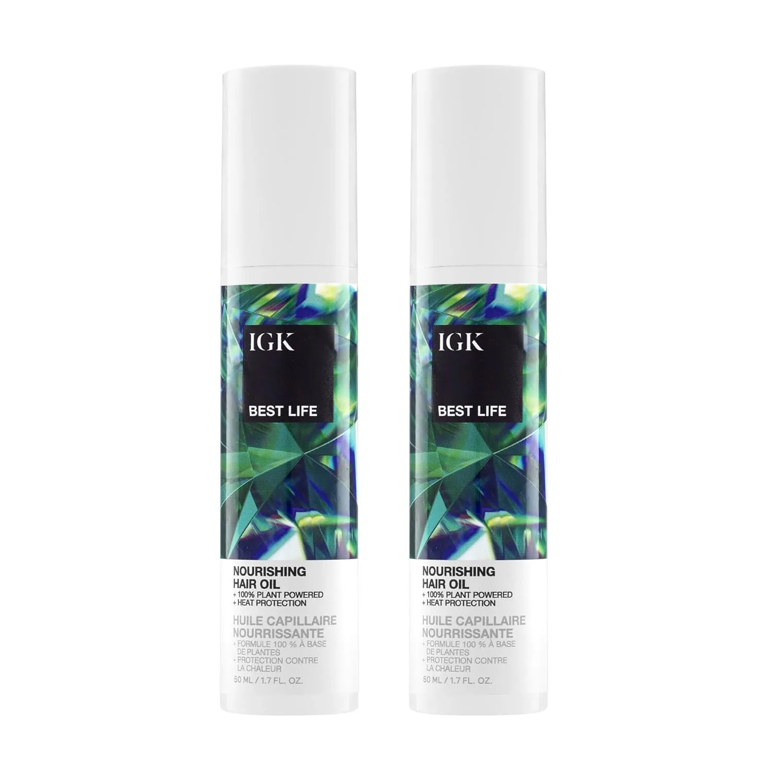 IGK Best Life Dream Hair Oil 2 упаковки - 100% растительное питательное масло с баобабом, марулой и маки